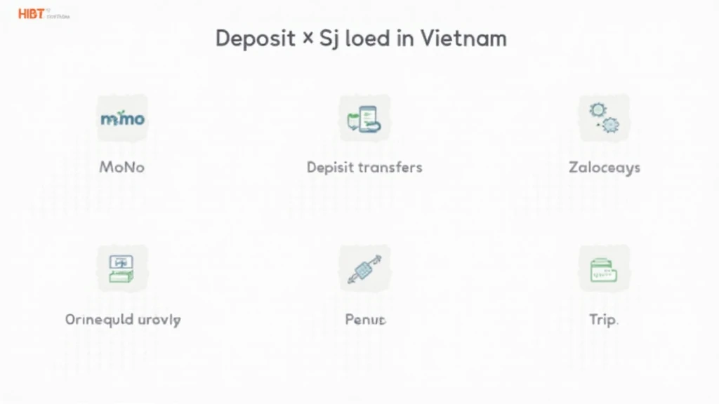 HIBT’s deposit methods in Vietnam: MoMo, ZaloPay, bank transfers