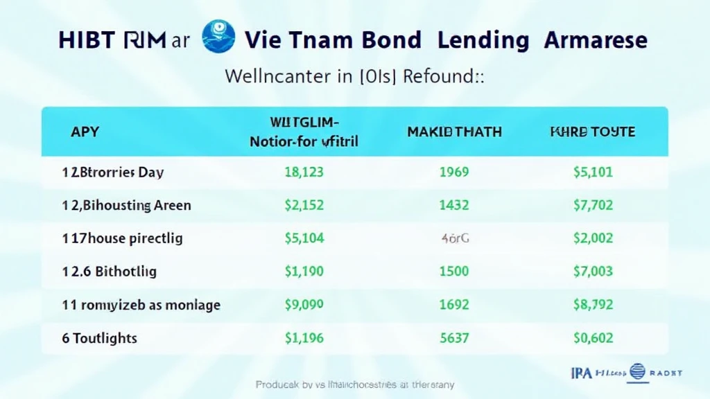 HIBT Vietnam bond lending protocol APY comparisons via techcryptodigest
