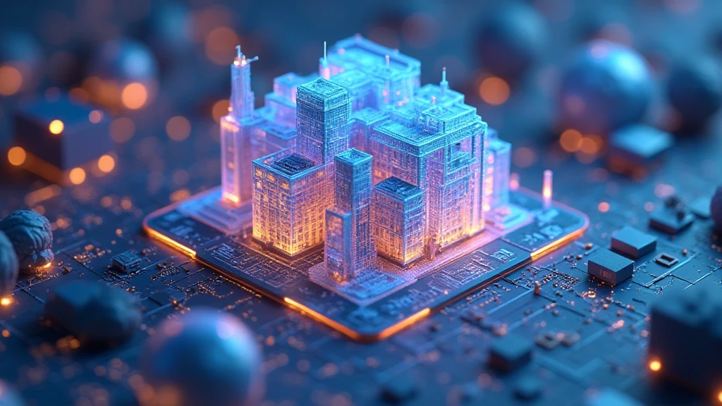 HIBT 3D model NFT investment rendering Vietnam