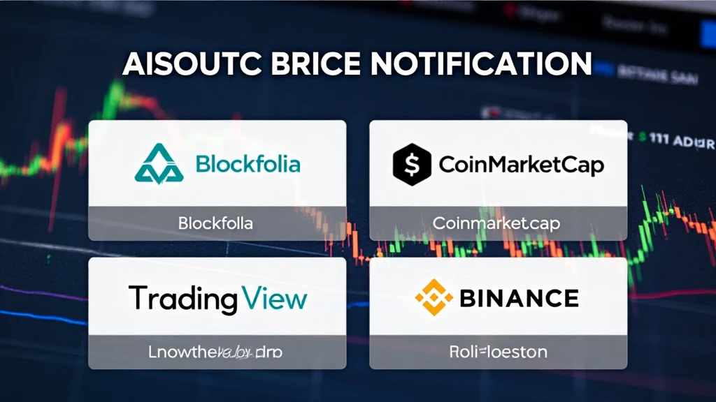 Bitcoin price notification tools