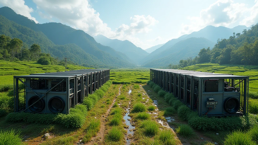 Bitcoin mining farm Vietnam