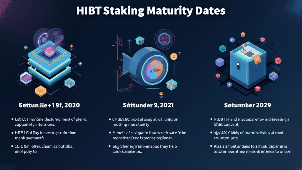 HIBT staking maturity dates