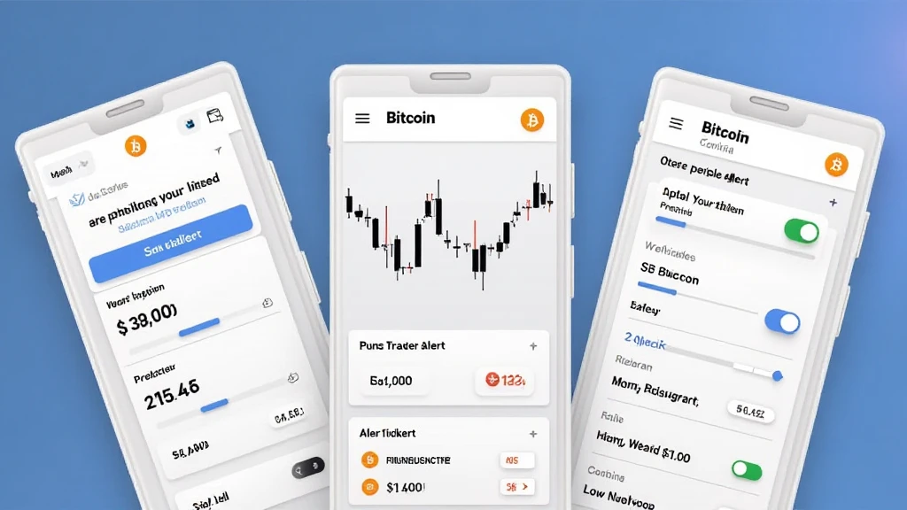 Bitcoin price alert customization