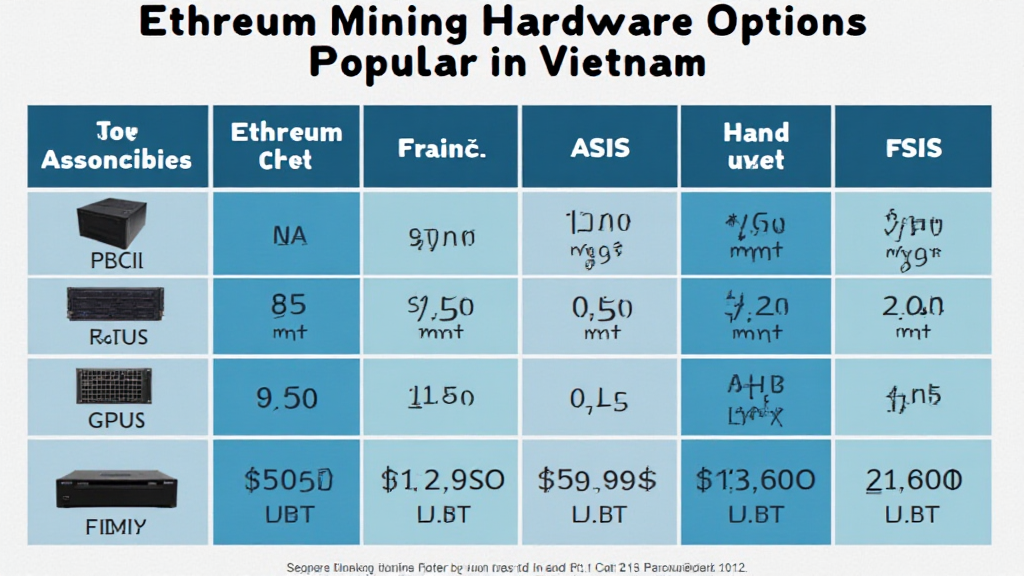 Ethereum mining hardware Vietnam