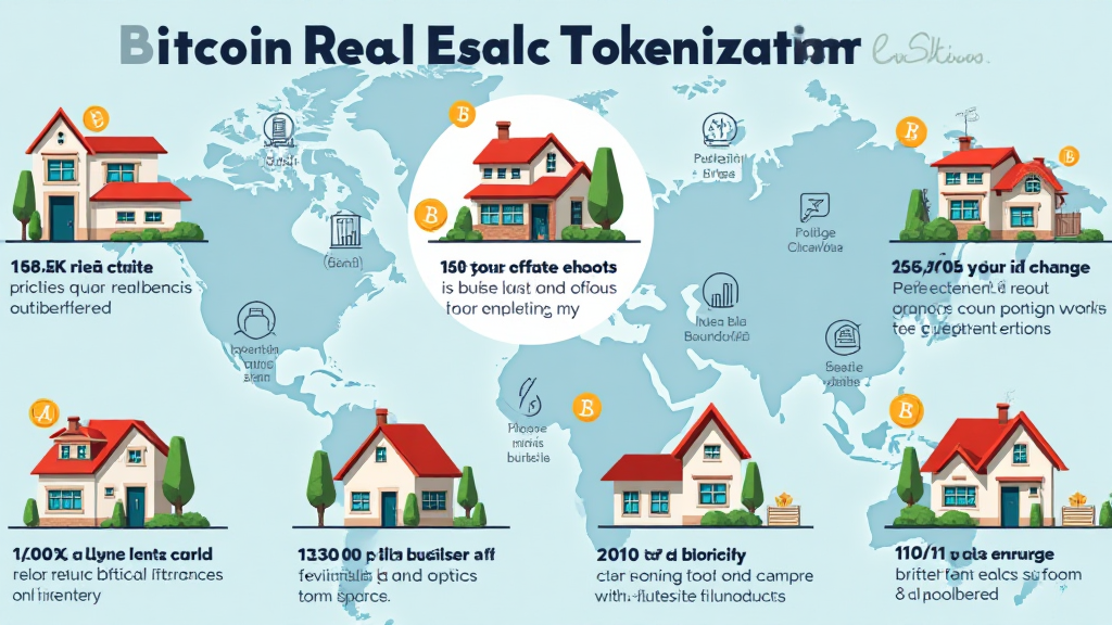 Bitcoin real estate tokenization