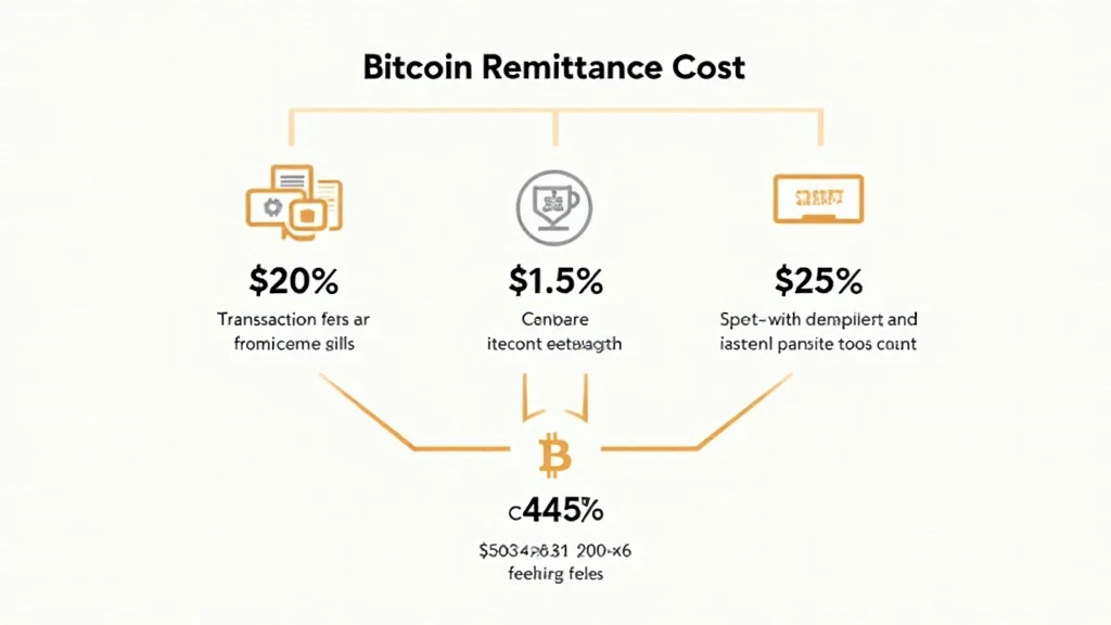 HIBT Bitcoin remittance cost breakdown