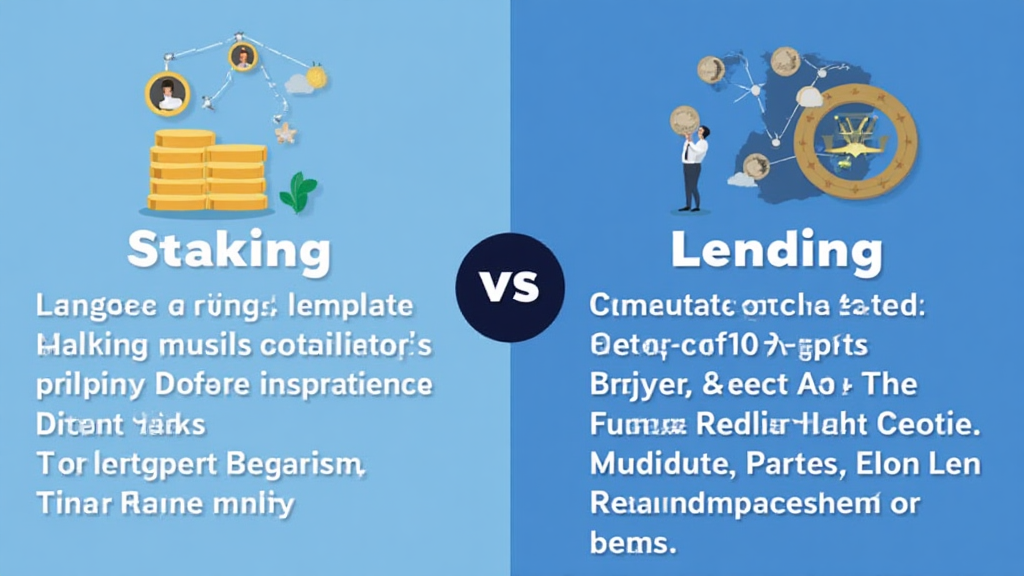 Staking vs lending crypto